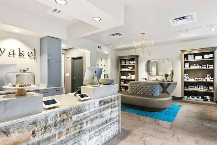 Spa reception